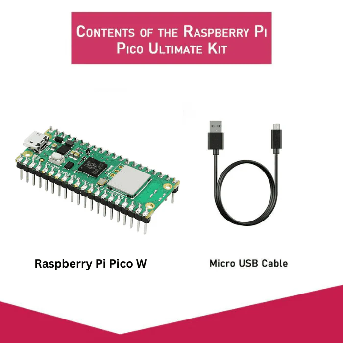 Raspberry Pi Pico W Ultimate Kit with Manual - Image 5