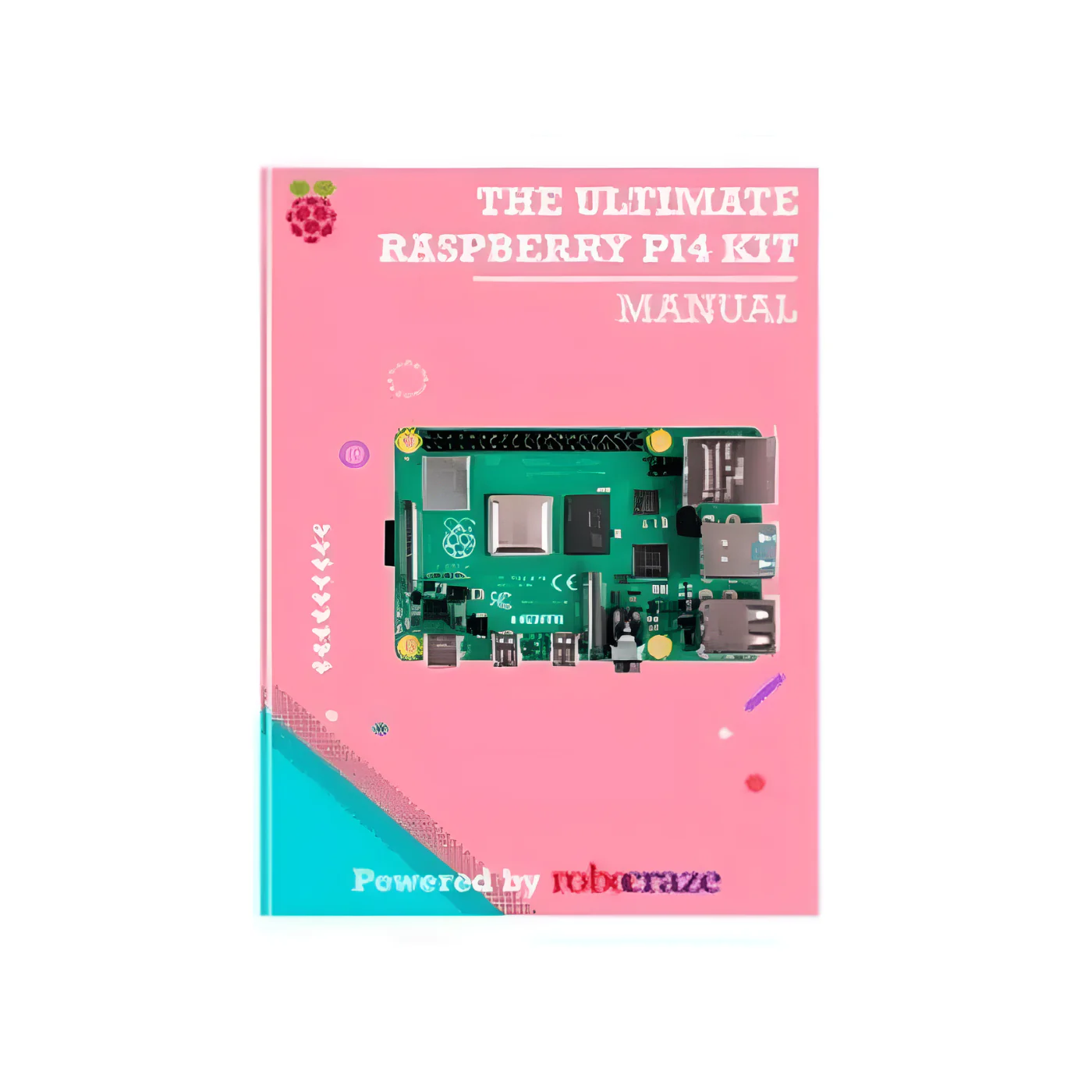 Raspberry Pi4 8GB Model B Ultimate Kit- Case, Power Adapter, Heatsink, HDMI Cable, Ethernet Cable, 32 GB SD Card, Sensors and Manual - Image 4