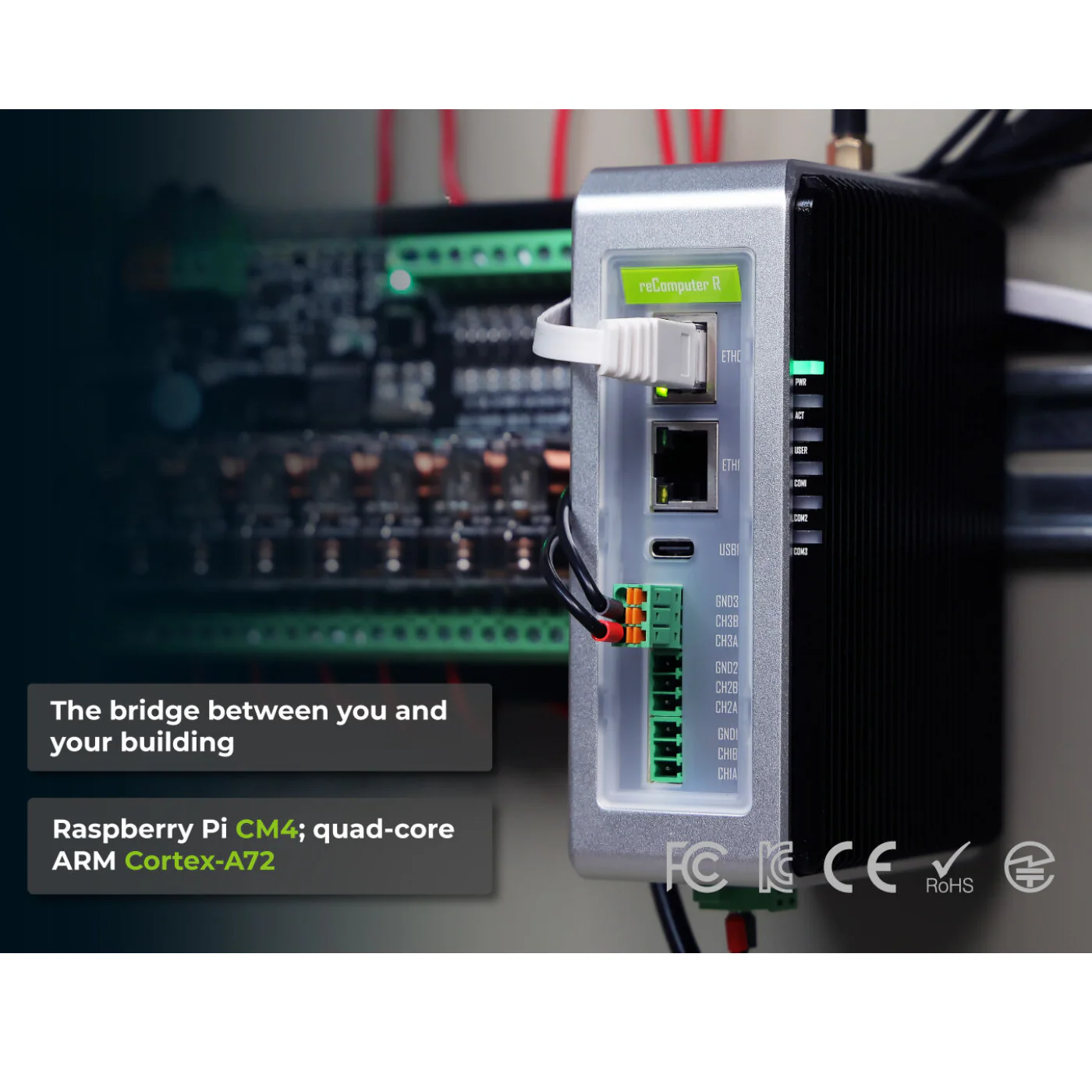 reComputer R1035-10 - IoT Gateway & Controller 8GB RAM 32GB eMMC - Seeed Studio - Image 5
