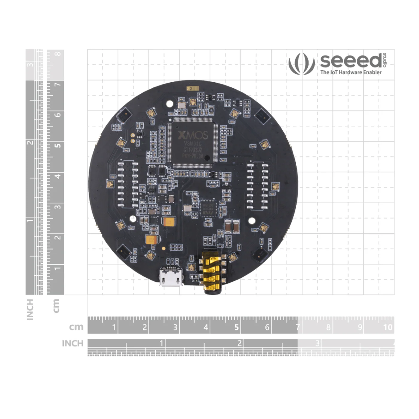 ReSpeaker Mic Array v3.0 with 4-Mic Array and XVF3000 Voice Processor -Seeed Studio - Image 5