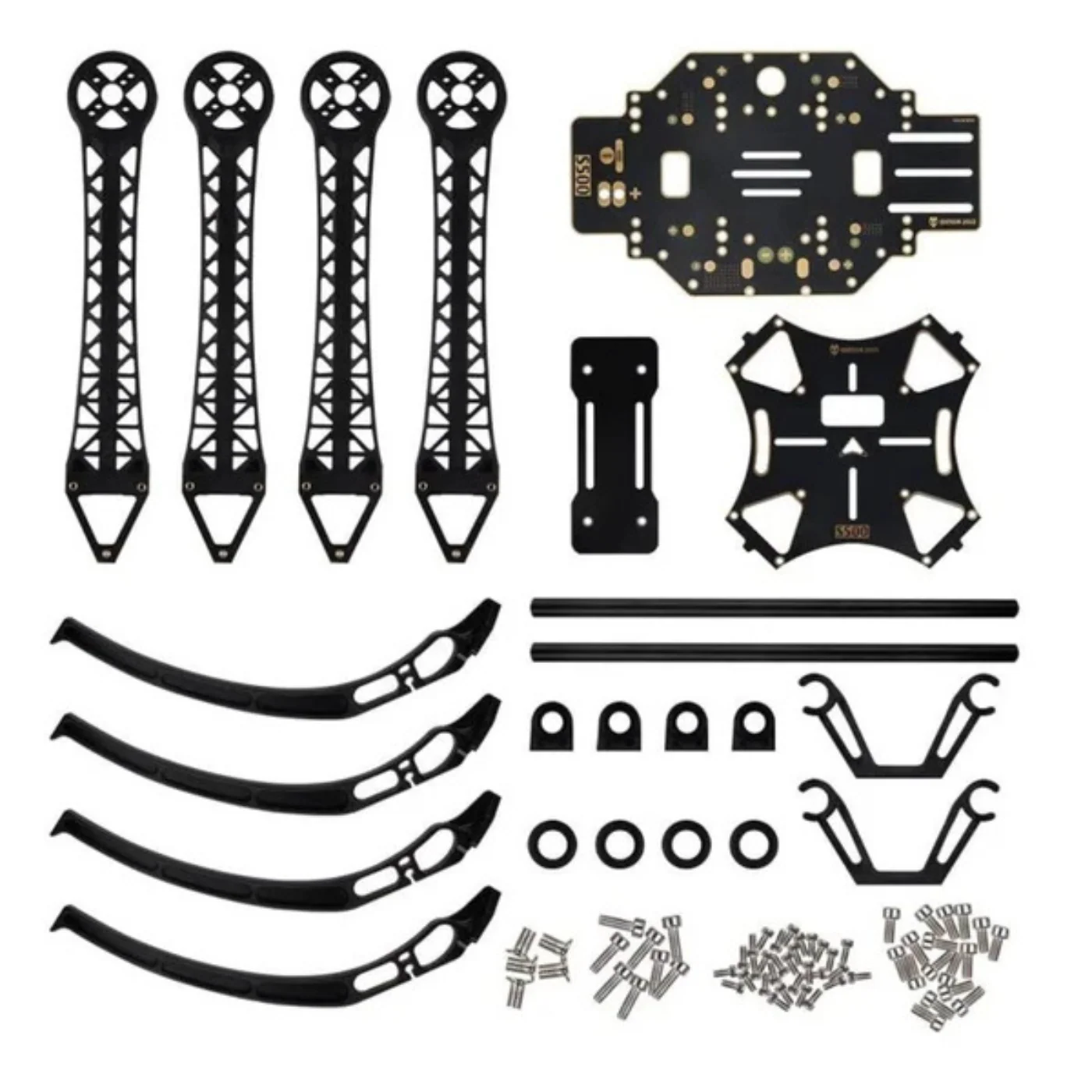 S500 Original Carbon Fiber Quadcopter Frame with Multi-Rotor PCB and High Landing Gear for FPV – RS4815 - Image 4