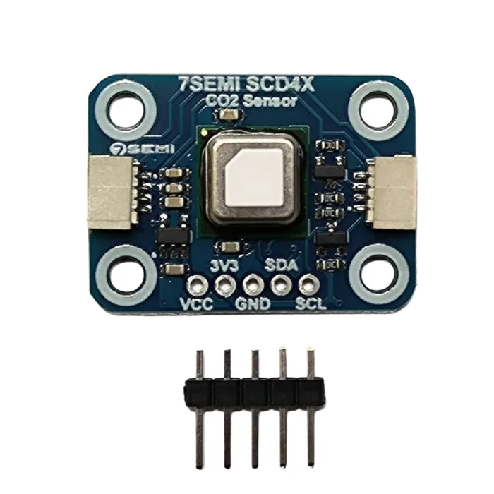 SCD41 High Accuracy CO2 Temperature and Humidity Sensor Breakout I2C - 7Semi - Image 2