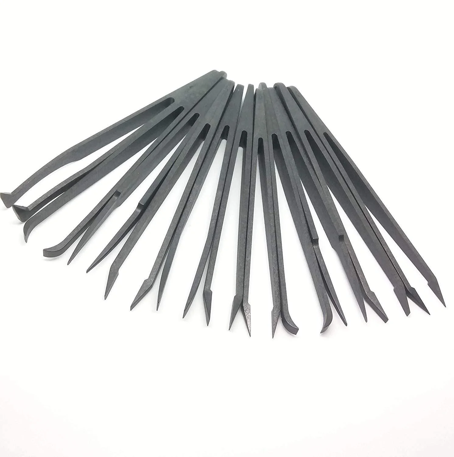 SD 10-15 Safe Anti-static Tweezer Maintenance Repair Nippers Forceps - Image 2