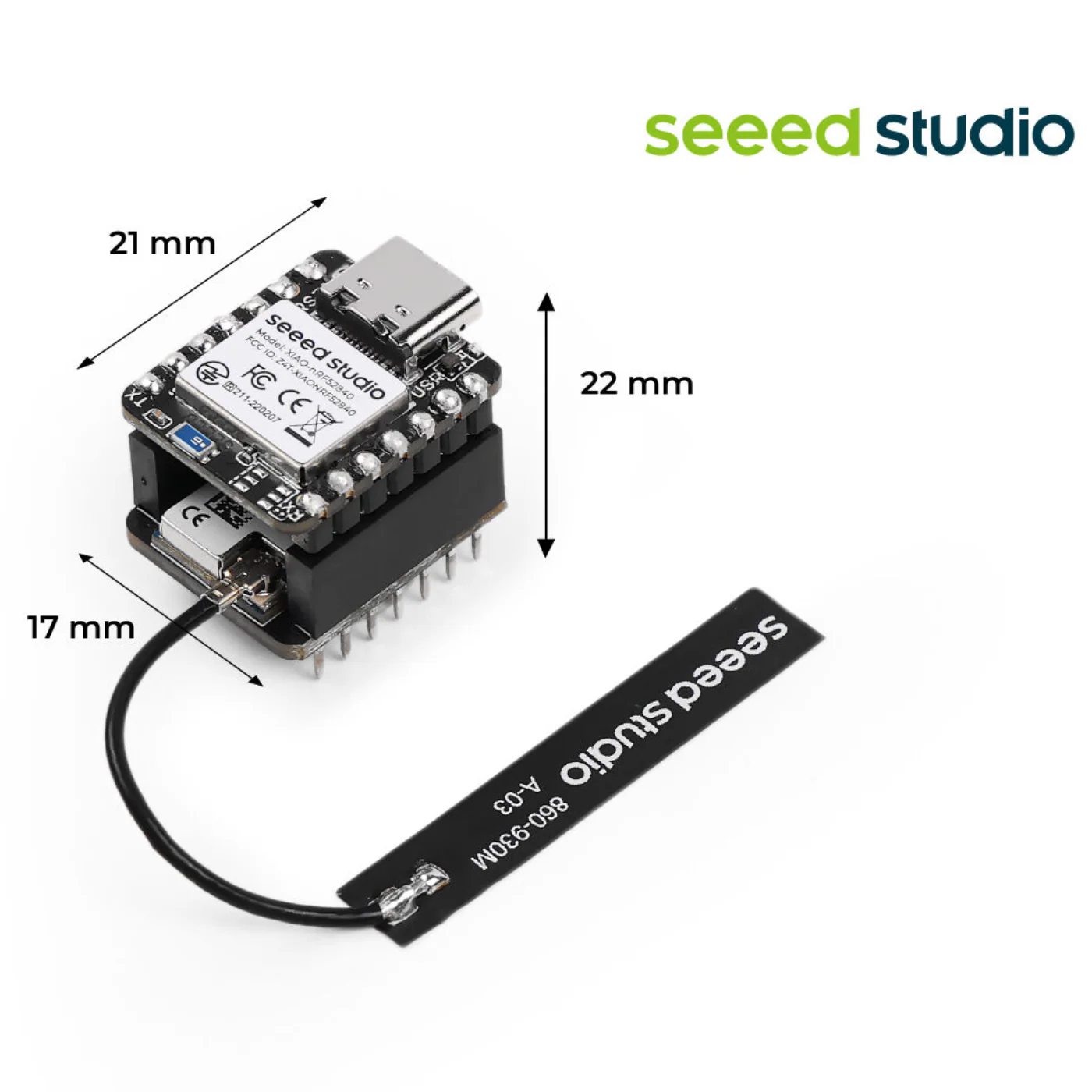 Seeed Studio XIAO nRF52840 Module & Wio-SX1262 Kit for Meshtastic - Image 8