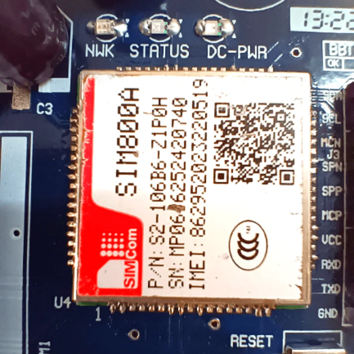 SIM 800A GSM Modem with SMA Antenna - Image 4