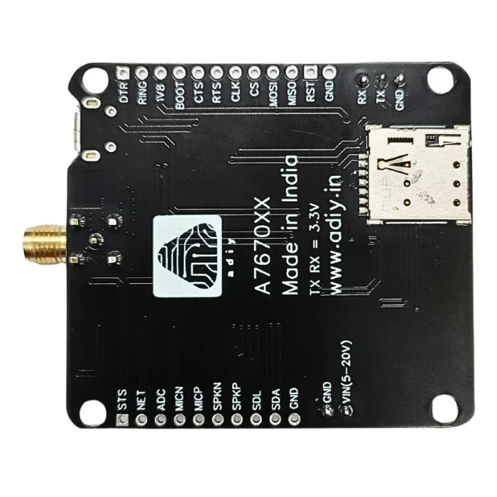 SIM A7670C 4G LTE Development Board with 4G Antenna - Image 7