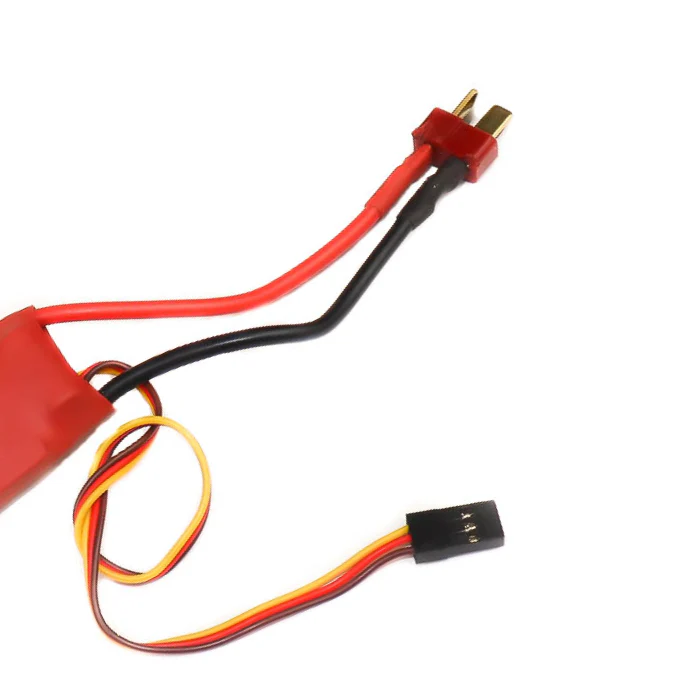 SimonK Red 30A BLDC ESC Electronic Speed Controller with Connectors - Image 6