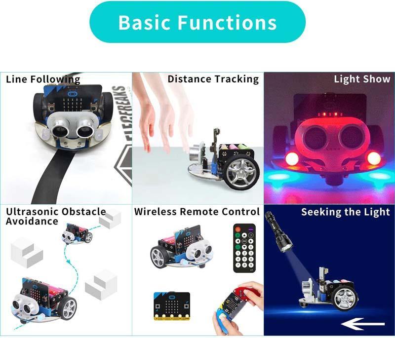 Smart Cutebot Kit for Micro:Bit by Elecfreaks - Image 3