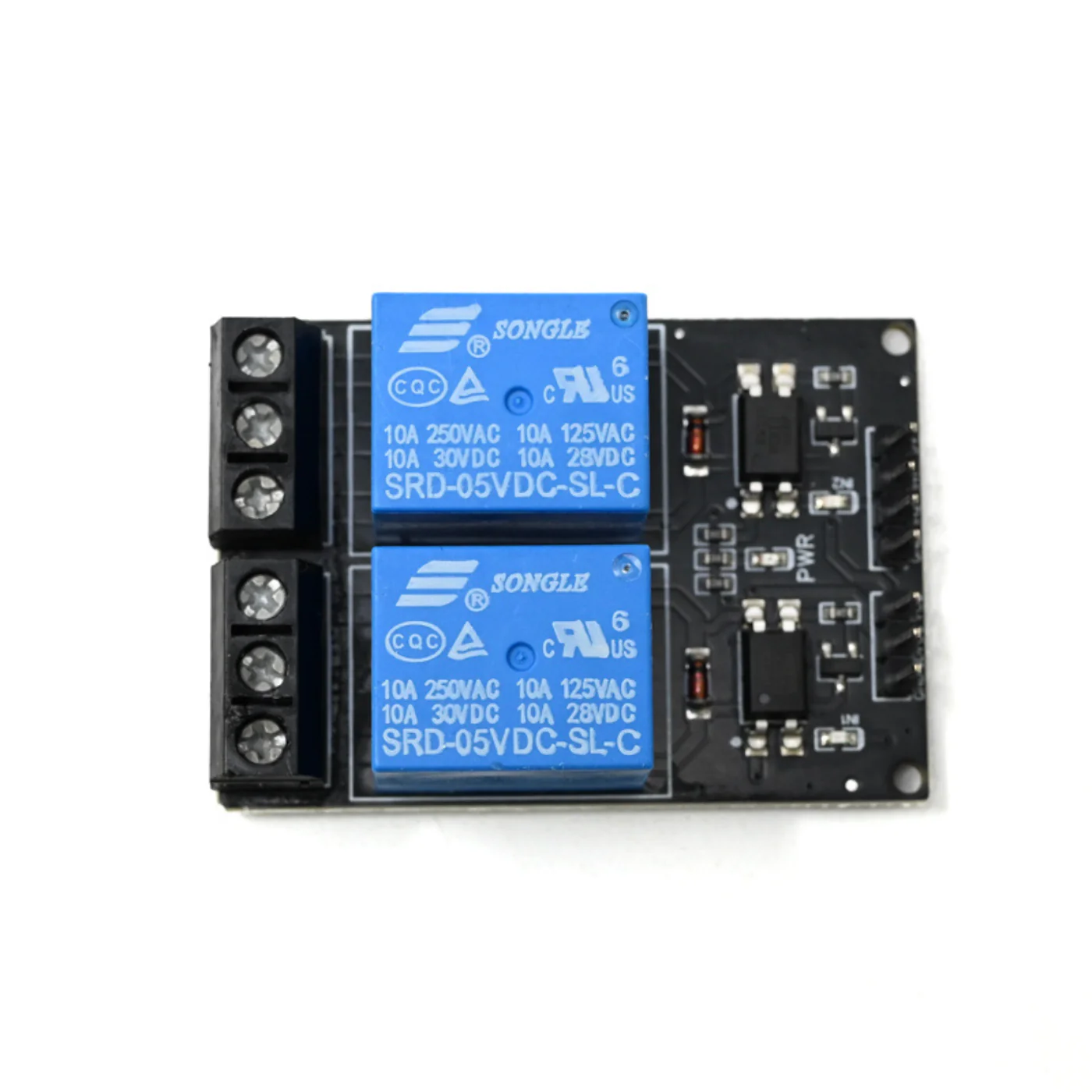 SmartElex 10A 2-Channel 5V Relay Module - Image 2