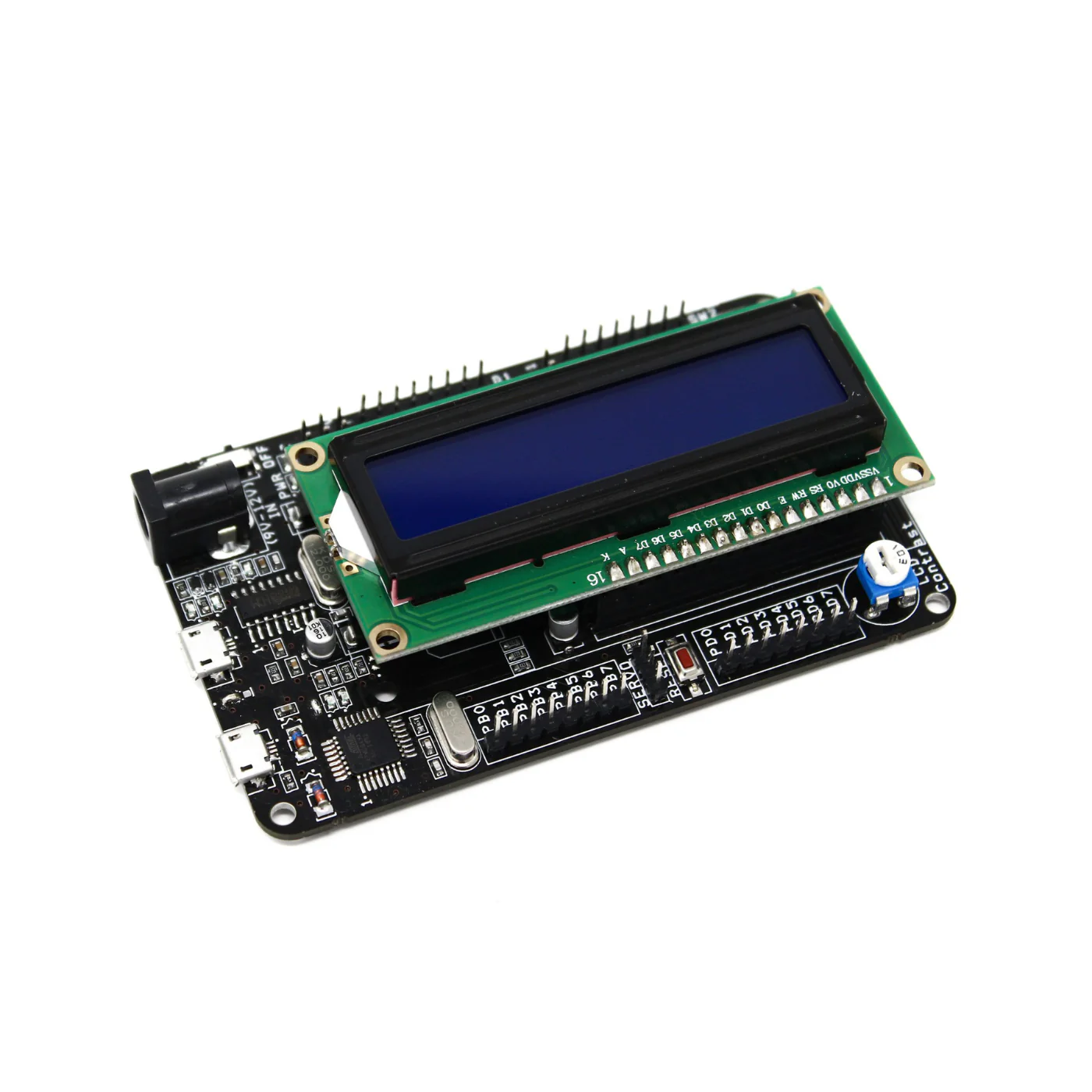 SmartElex ATmega32 Development Board – AVR Microcontroller with Onboard USB Programmer - Image 6