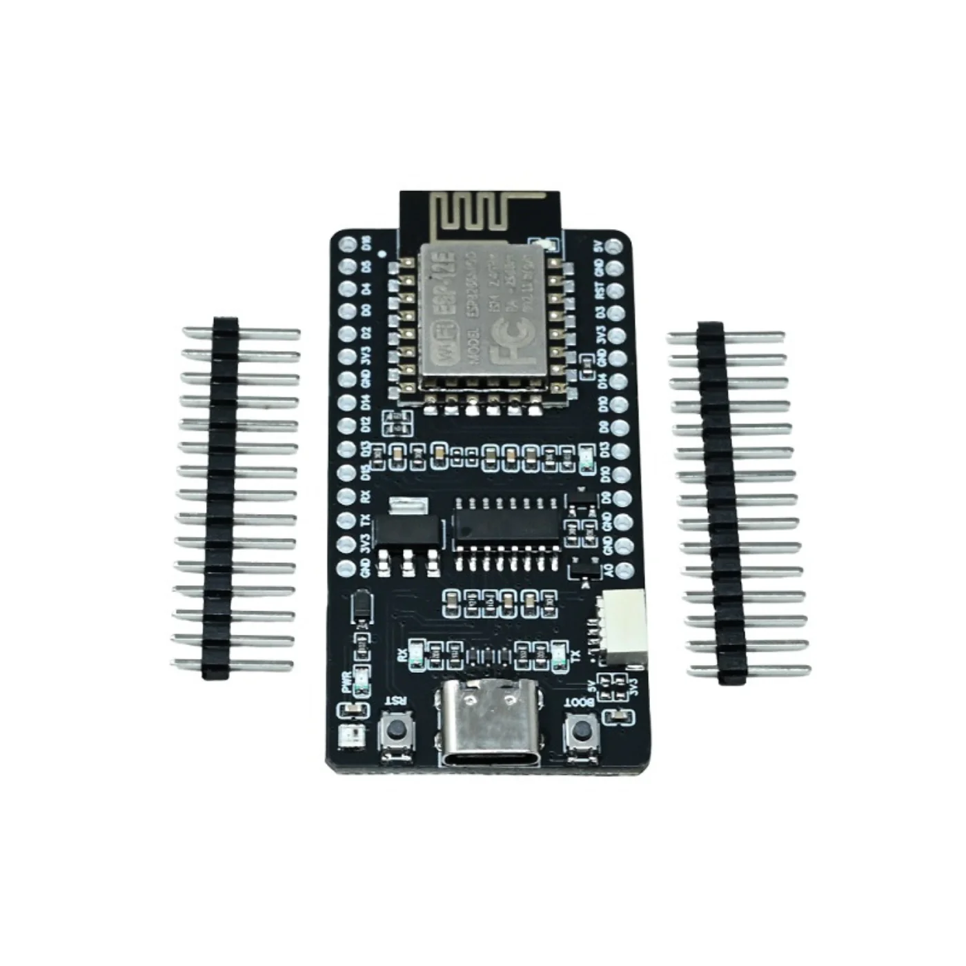 SmartElex ESP8266-DevKit-C -ESP8266 WIFI Development Board with CH340C USB Chip - Image 3