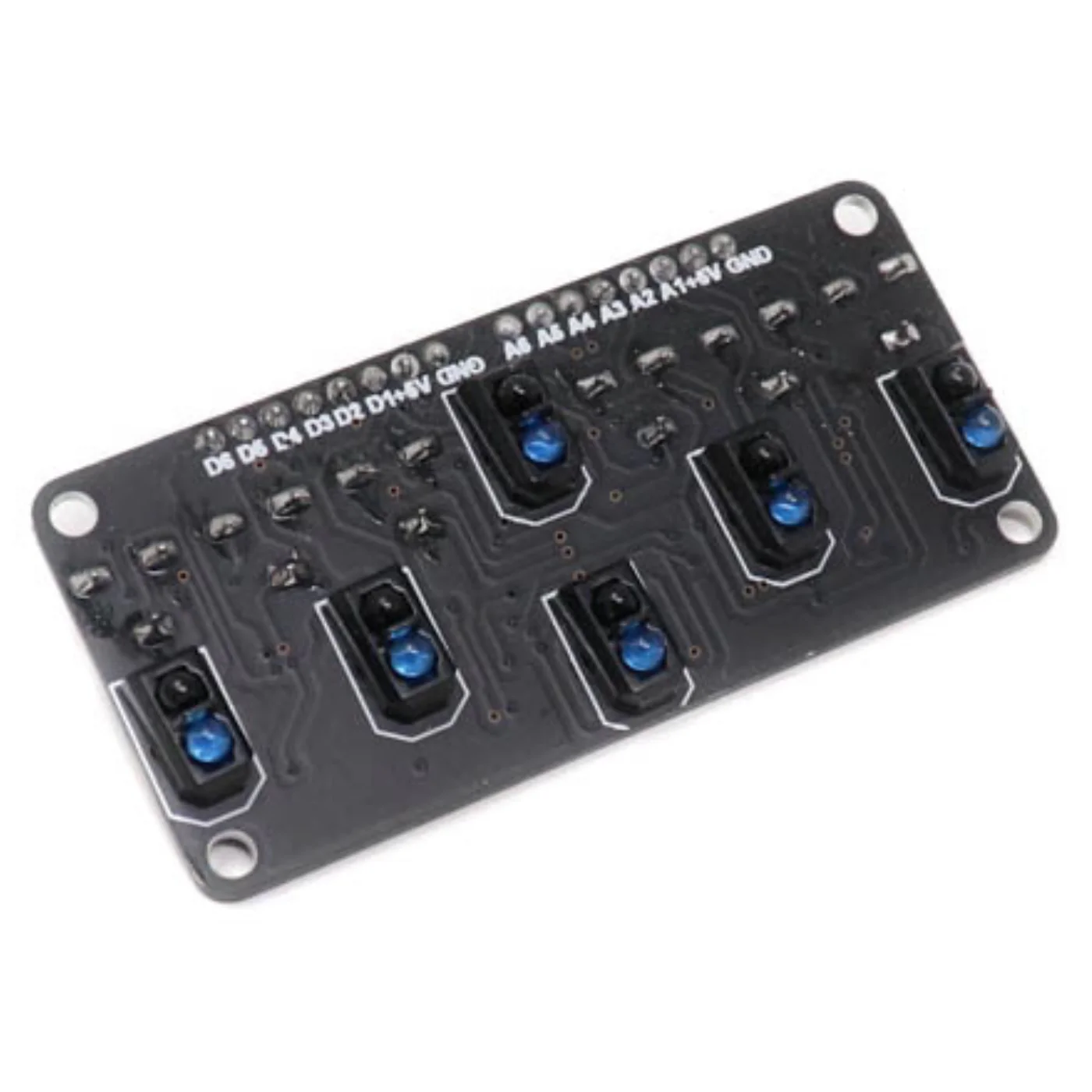 SmartElex RLS-06 Analog & Digital 6 IR Line Sensor Array with Potentiometer - Image 4