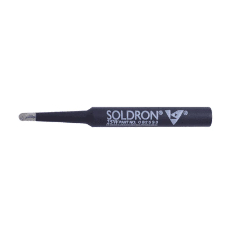 Soldron Black Ceramic Coated Delux Spade Bit for Soldron 25W Soldering Iron - CB25S3 - Image 2