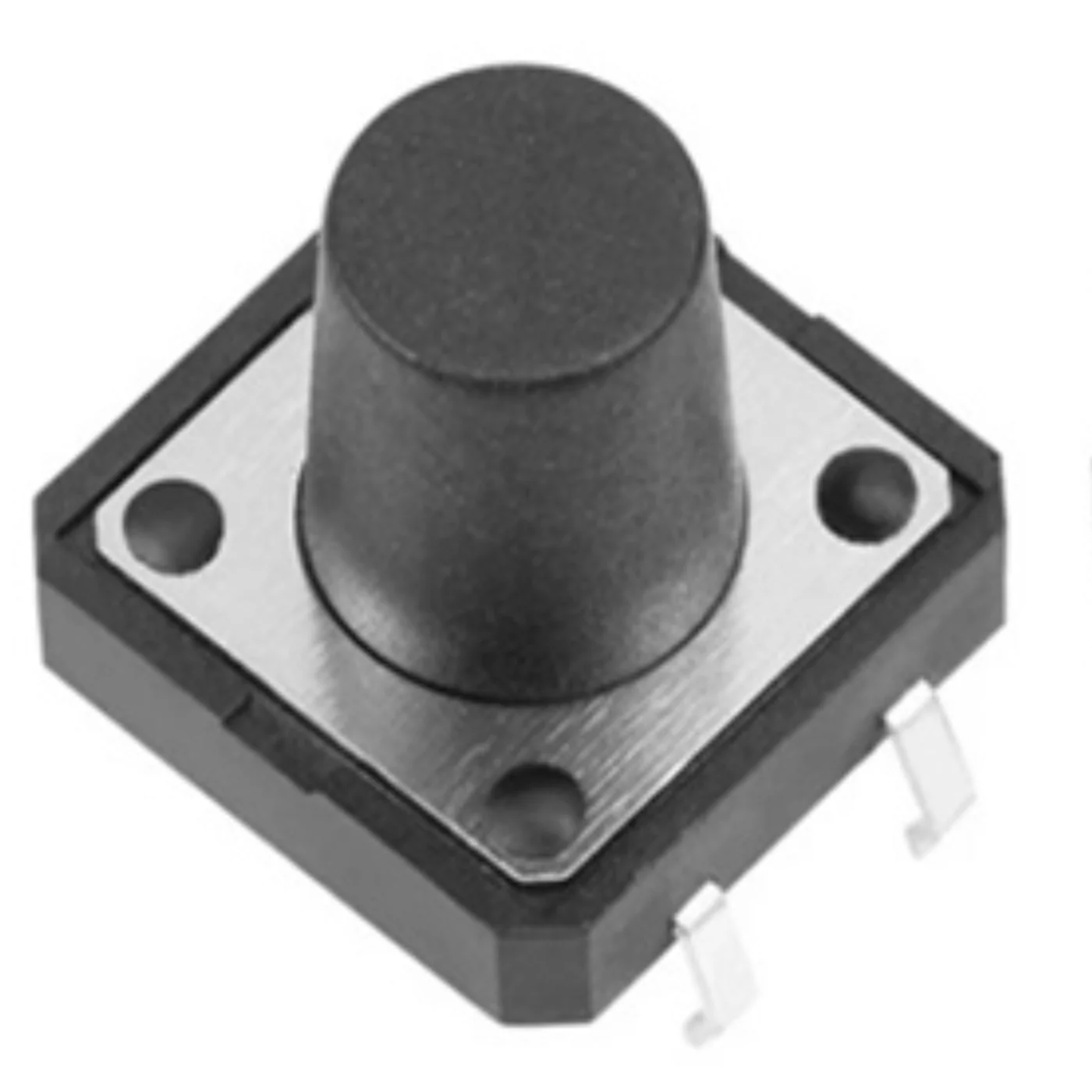 Tactile 4 Pin Push Button Switch 12X12X10mm (Pack of 5) - Image 2