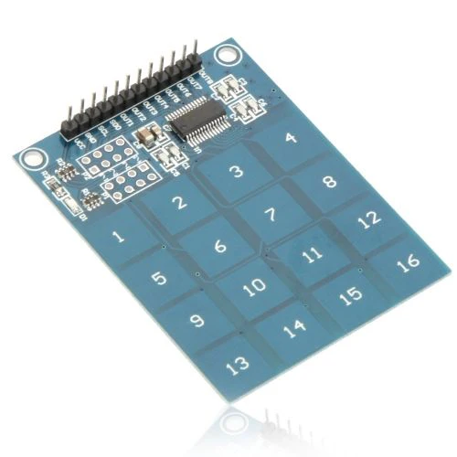 TTP229 16 Channel Capacitive Touch Module - Image 3