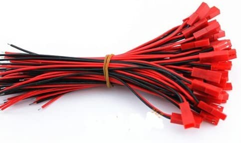 VIMVIP 80mm JST 2 Pin Connector Plug Lead Wire - 10pairs - Image 3