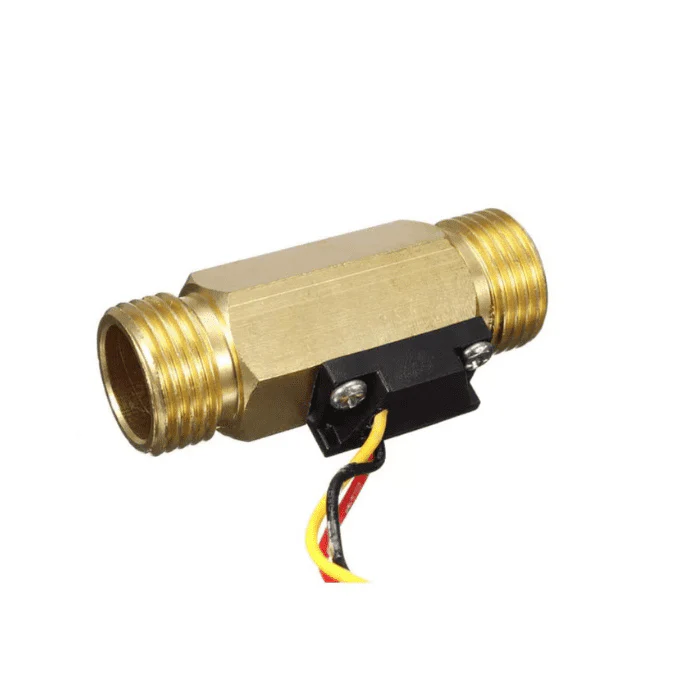 1/2 Inch Brass Water Flow Sensor SEN-HZ21WI - Image 2