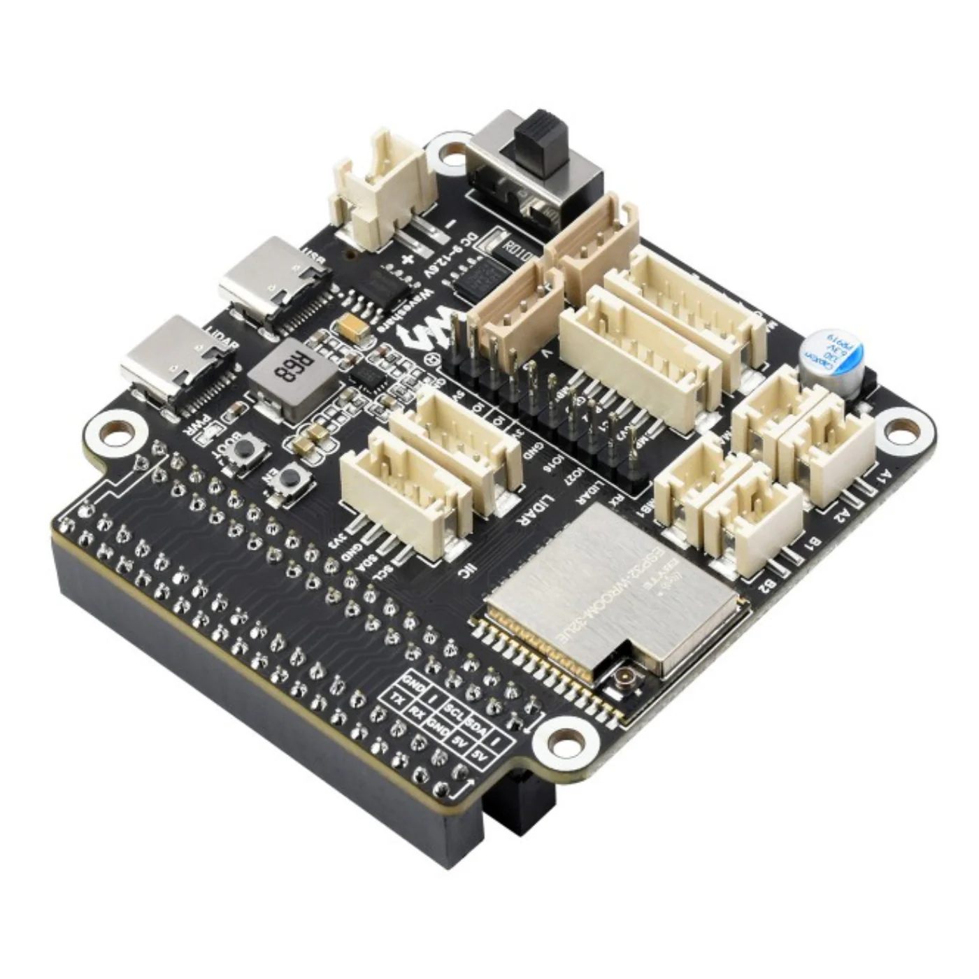 Waveshare ESP32-Based General Driver board for Robots supports Wi-Fi & Bluetooth - Image 2