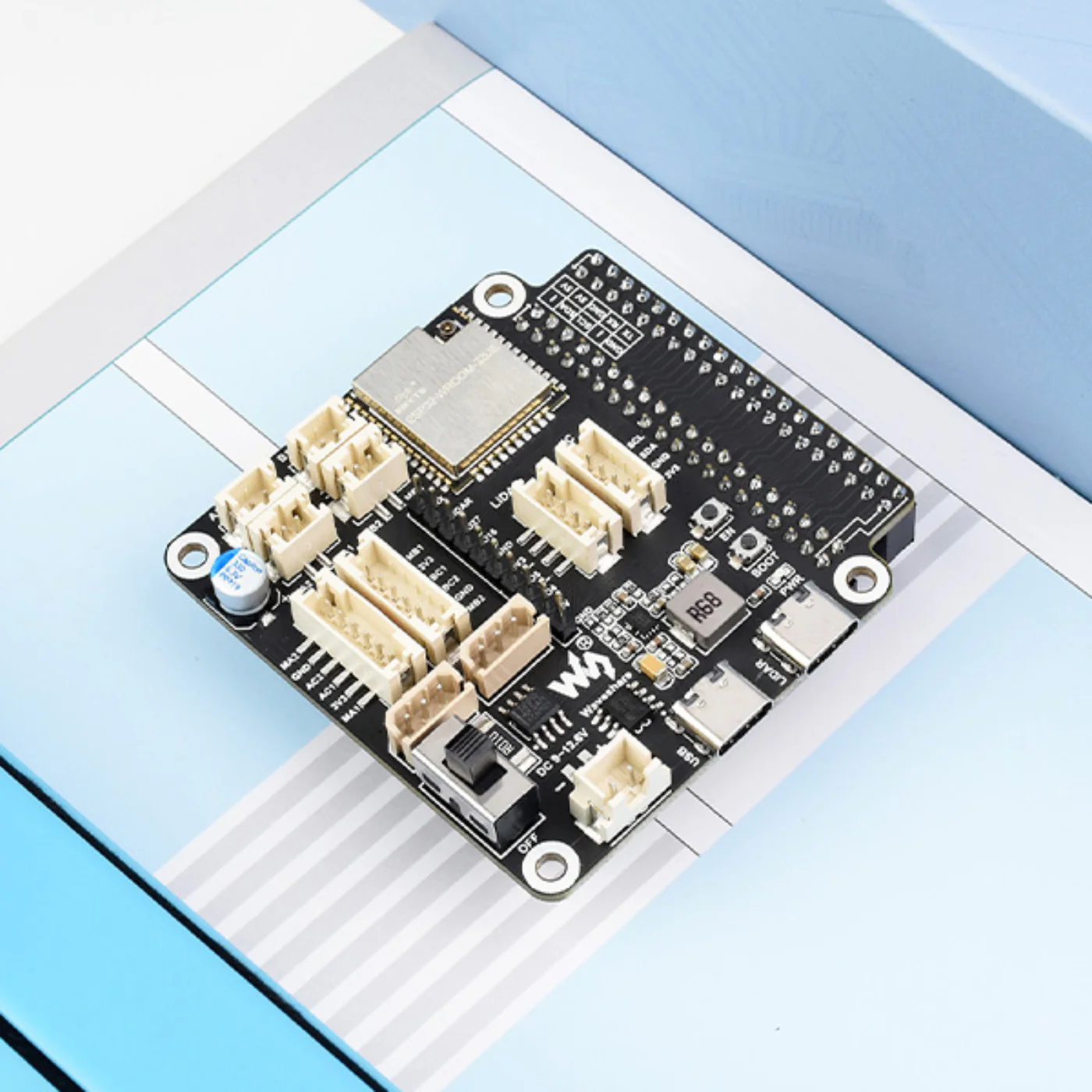 Waveshare ESP32-Based General Driver board for Robots supports Wi-Fi & Bluetooth - Image 6