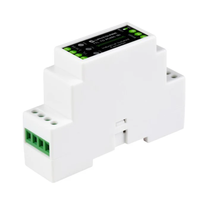 Waveshare TTL to RS485 Industrial Isolated Converter Rail-Mount with Multi-Isolation Protection
