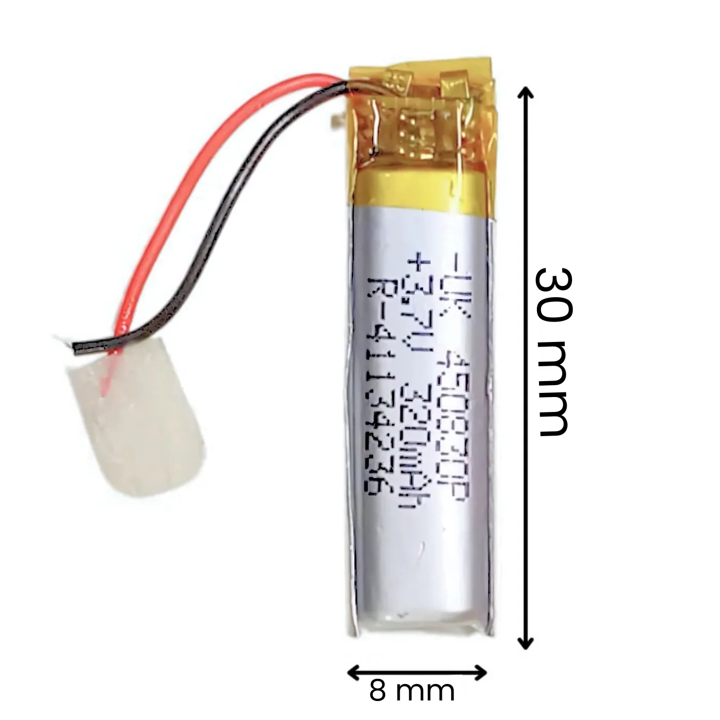 Witty Fox 320mah Rechargeable 3.7v LiPo Battery - Image 2