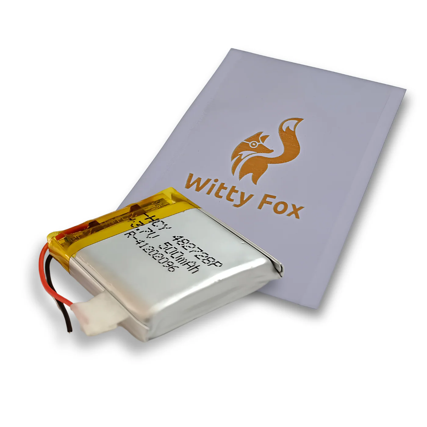 Witty Fox 500mAh 3.7V rechargeable lithium polymer Battery - Image 4