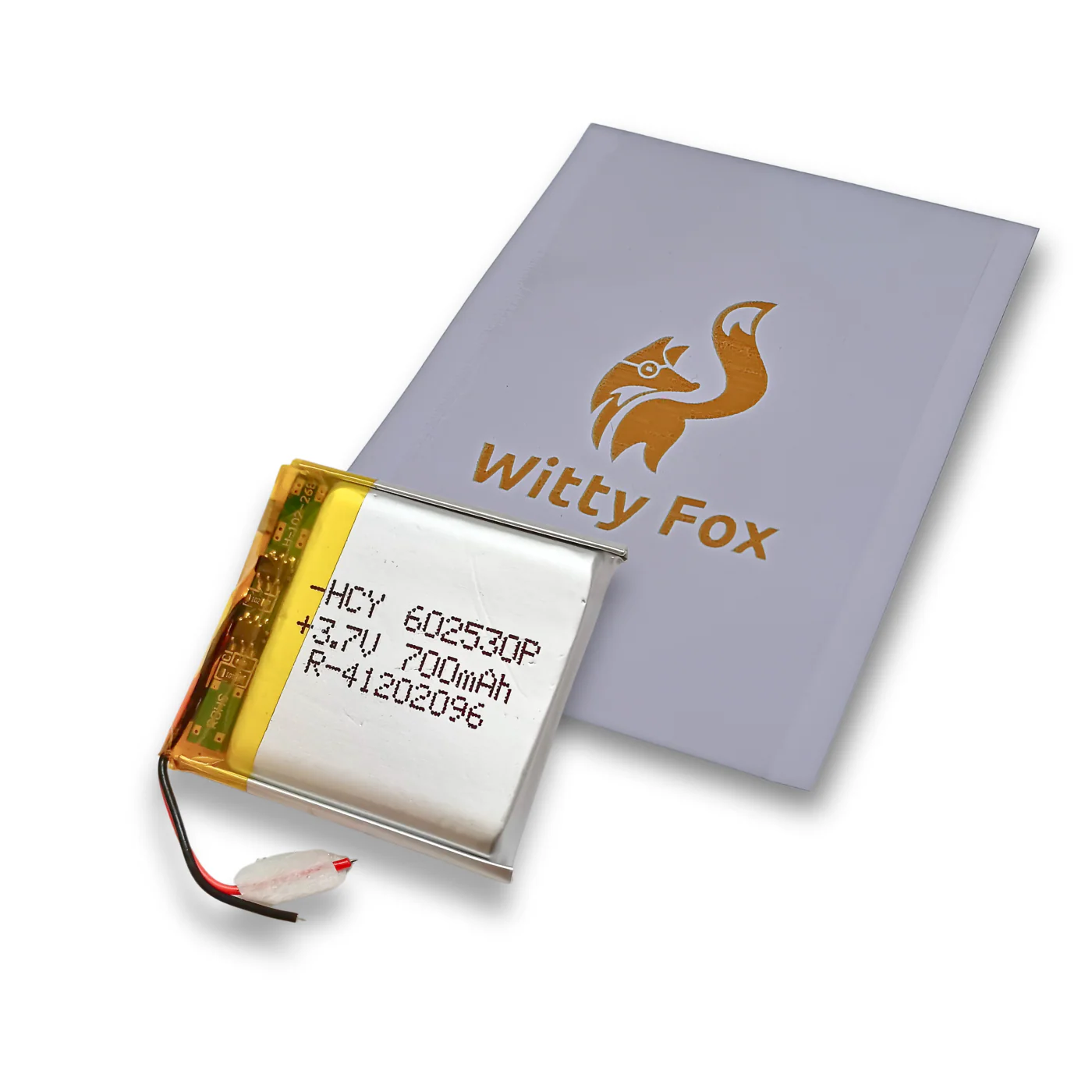 Witty Fox 700mAh Rechargeable 3.7v LiPo Battery - Image 4