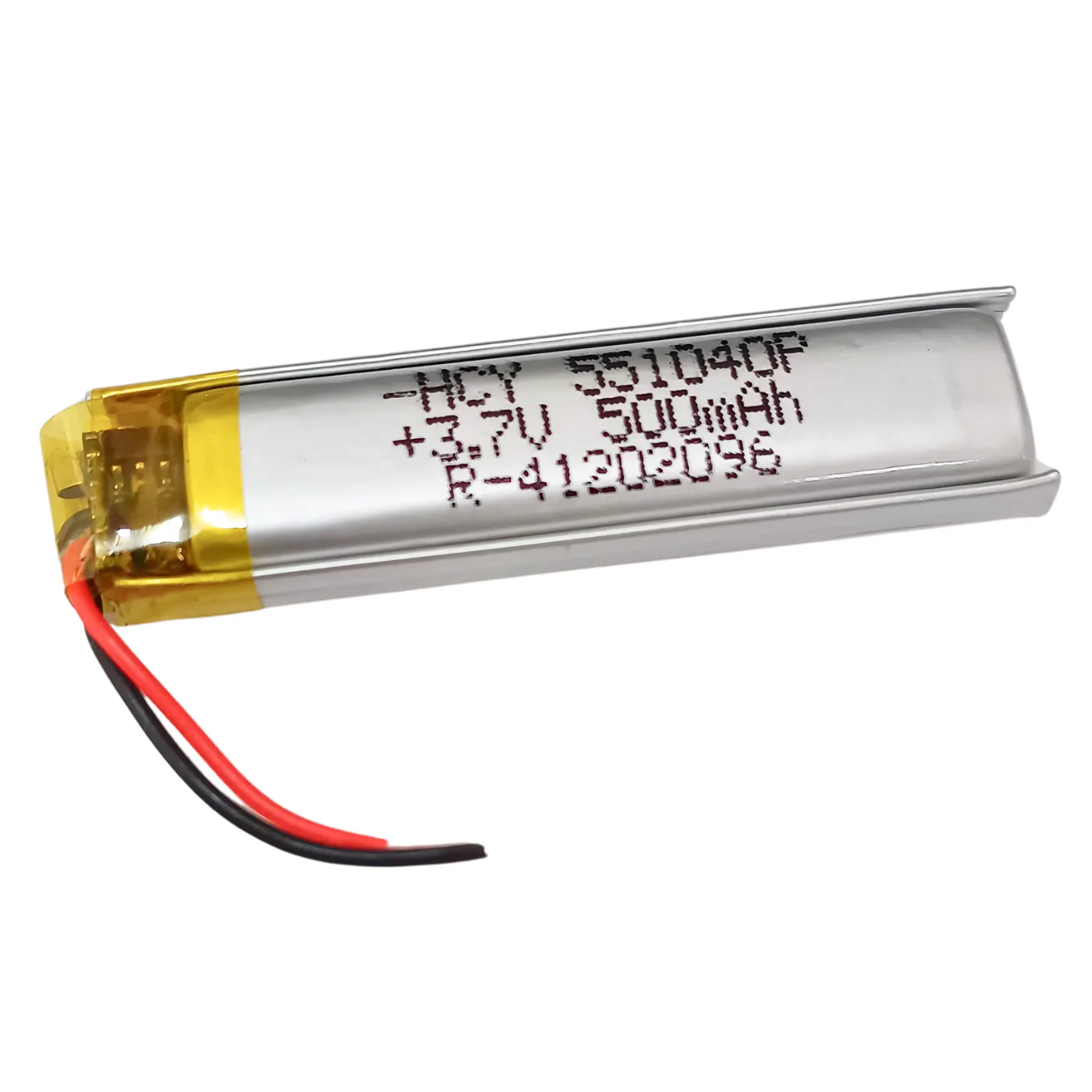 Witty Fox Rechargeable 500mAh 3.7V Lithium Polymer Battery - Image 3
