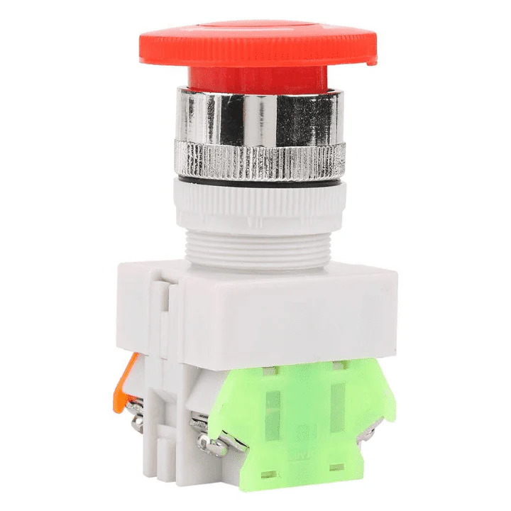 YWBL-WH Mushroom Emergency Stop Push Button Switch - 22MM - Image 4