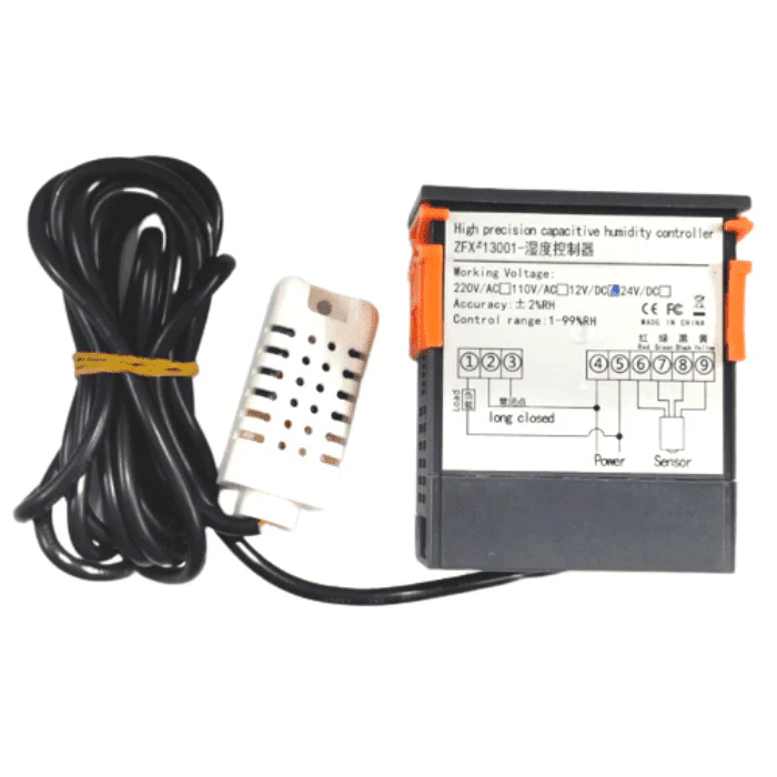ZFX-13001 12V DC High Precision Capacitive Humidity Controller - Image 4